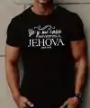 Erkek Jehova Baskılı Süprem T-shirt