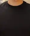 Erkek Kolları Dar Kesim Rahat Kalıp Basic Tişört