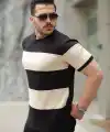 Erkek Parçalı Renk Kısa Kollu Tişört