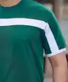 Erkek şerit Detaylı Kısa Kollu T-shirt