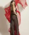 FANTEZİ FİLE ELBİSE, STRİNG TAKIM SİYAH (MGP6092)