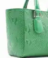 Favor Rugan Baskılı Yeşili Kadın El Çantası