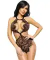 For Dreams 8355 Seksi Dantelli Bodysuit