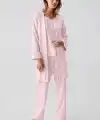 Freshness 321 Kadın Sabahlıklı Pijama Takımı