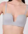 Freshness MSF05 Destekli V Dekolte Lazer Kesim Sütyen