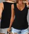 Kadın Askı Derin V Yakalı Viskon Bluz