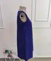 Kadın Askılı V Yakalı Mini Ithal Krep Elbise