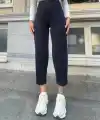 Kadın Krep Kumaş Balon Pantolon