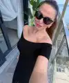 Kadın Madonna Yaka Midi Boy Modal Elbise