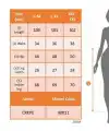 Kadın üste Oturan Paçası Bilek üzerinde Biten Atlas Kumaş Pantolon 36 (S) - 48 (4XL)