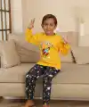 Kapitex 7114 Erkek Çocuk Uzun Kol Pijama Takımı