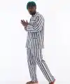 Kocabey Uzun Kol Çizgili Gaffur Erkek Pijama Takım