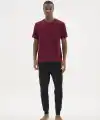 Kocabey KKT-26155 Erkek Midi Yaka Pijama Takımı