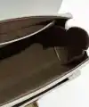 Luisa Beyaz Kilitli Kadın El Çantası