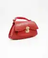 Luisa Kırmızı Kilitli Kadın El Çantası