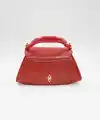 Luisa Kırmızı Kilitli Kadın El Çantası