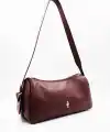 Luna Bordo Yumuşak Kadın Omuz Çantası