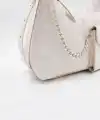 Marta Bej Zincir Detaylı Kadın Omuz Çantası