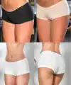 PAMUKLU BOXER KÜLOT (KARIŞIK) SİYAH-BEYAZ-TEN (MGP2963)