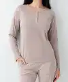 Pierre Cardin 9097-S Kadın Uzun Kol Pijama Takım