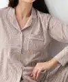 Pierre Cardin 9098-S Kadın Uzun Kol Pijama Takımı