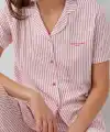 Pierre Cardin 9204-S Kadın Gömlek Pijama Takım