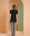 PJS 27036 Kadın Kısa Kol Pijama Takımı