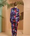 PJS 27079 Kadın Düğmeli Pijama Takımı