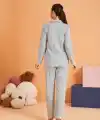 Pjs 28064 Kadın Düğmeli Pijama Takım