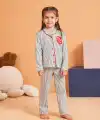 Pjs 28065 Çocuk Düğmeli Pijama Takım