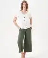 PJS 29022 Kadın Düğmeli Pijama Takım