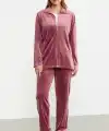 Sementa 76387 Fermuarlı Kadife Tunik Eşofman Takım