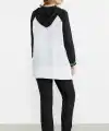 Sementa 76448 Keten Görünümlü Kapüşonlu Tunik Takım