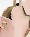 Soley Pudra Mat Parlak Kadın El Çantası