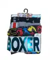 Star Desenli Jakar Erkek 3lü Kemer Boxer