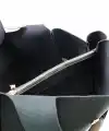 Svetlana Siyah Flotr Deri Kadın Omuz Çantası
