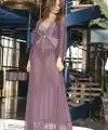 TRANSPARAN UZUN SABAHLIK MOR (MGP11460)