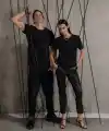 Unisex Kısa Kollu Bisiklet Yaka Basic Viskon Bluz