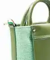 Valentina Özel Seri Yeşil Ekose Detay Kadın Omuz Çantası