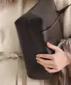 Veronika Kahve Yumuşak Deri Kadın Omuz Çantası