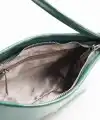 Wilma Zümrüt Yesil Kırışık Rugan Kadın Omuz Çantası