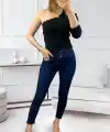 Yüksel Bel Likralı Kot Pantolon