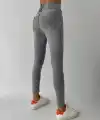 Yüksel Bel Likralı Kot Pantolon (Gri)