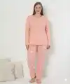 Boyraz 0284 Kadın Sandy Battal Uzun Kol Pijama Takımı