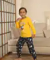 Kapitex 7114 Erkek Çocuk Uzun Kol Pijama Takımı