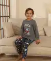 Kapitex 7114 Erkek Çocuk Uzun Kol Pijama Takımı