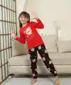 Kapitex 8222 Kız Çocuk Uzun Kol Pijama Takımı