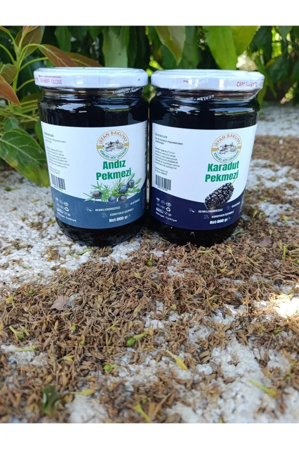 Andız Pekmezi 800 Gr-karadut Pekmezi 800 gr Net 1600 gr
