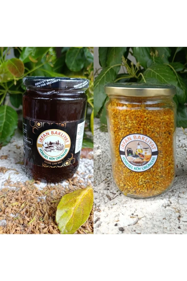 Çam Balı 850 gr Polen 400 Gr.