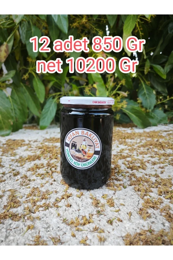 Soğuk sıkım Keçi boynuzu pekmezi 12*850 Gr (net 10200gr)